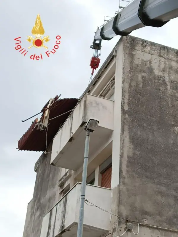 Maltempo in Calabria, numerosi interventi dei vigili del fuoco 