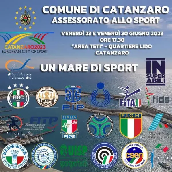 images "Un mare di sport" a Lido venerdì 30 giugno con le vecchie glorie del Catanzaro e gli "Insuperabili"