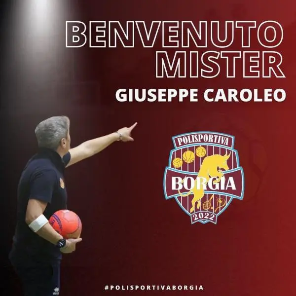 images Futsal, Giuseppe Caroleo è il nuovo tecnico della Polisportiva Borgia