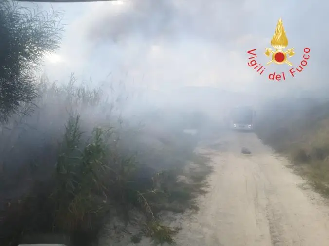 Incendi, in Calabria 70 roghi 