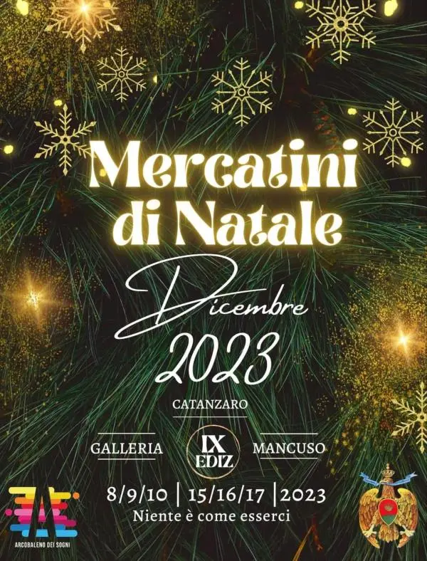 images A Catanzaro l'8 dicembre tornano i Mercatini di Natale in Galleria Mancuso 