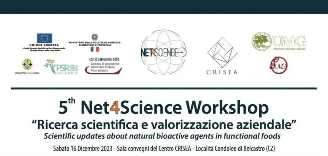 images Ricerca scientifica e valorizzazione aziendale: il 16 dicembre il V Net4Science Workshop dell'UMG a Belcastro