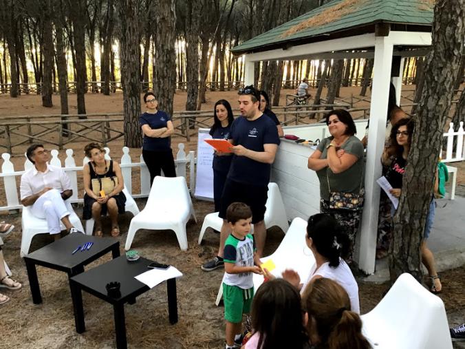 Successo per il secondo appuntamento di “Rinfresca lo Stress”. A far visita al "villaggio educativo"al Kiosko di Giovino Isabella Mastropasqua