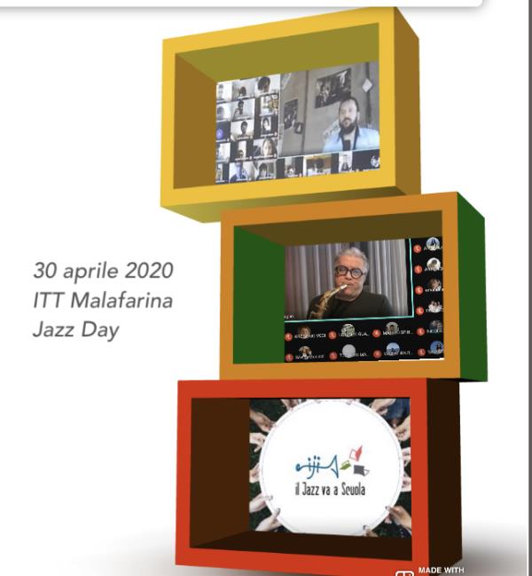 images L'istituto Malafarina di Soverato partecipa all'International "Jazz Day" virtuale