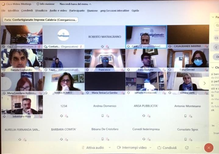 images “Riapri Calabria 2”. Incontro online di Confartigianato Calabria con Orsomarso: chiesto l’allargamento dei codici Ateco a Spirlì