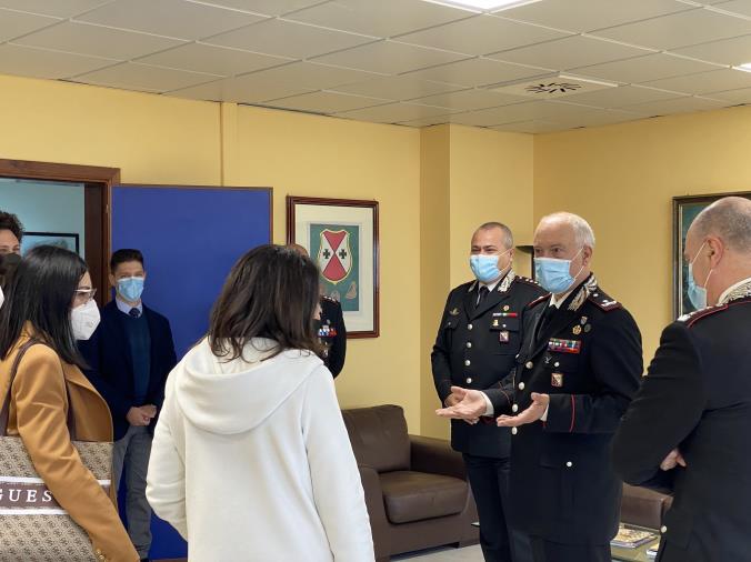 images Catanzaro, stage di formazione presso il Comando Provinciale Carabinieri: partecipano tre neo magistrati in tirocinio