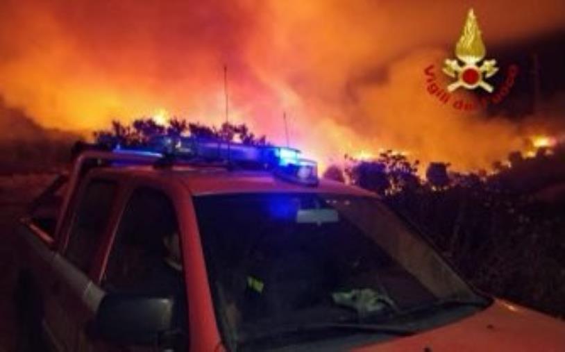 images Incendi. Lunedì Salvini sarà accanto alle vittime dei roghi in Aspromonte