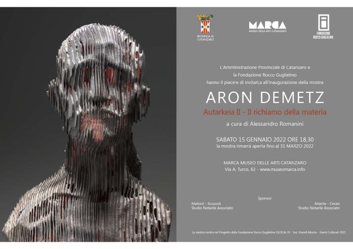 images Domani al Museo Marca di Catanzaro l'inaugurazione della mostra di Aron Demetz