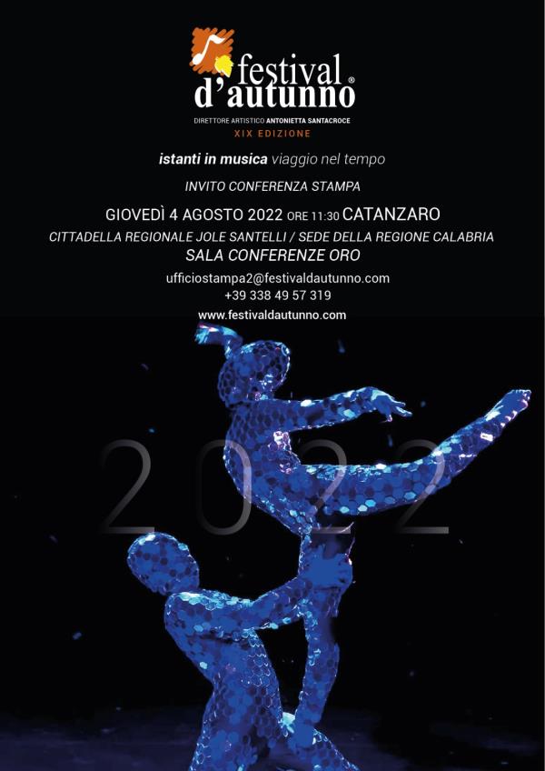 images Catanzaro, il 'Festival d'autunno' svela i suoi "tesori": appuntamento giovedì alla Cittadella regionale