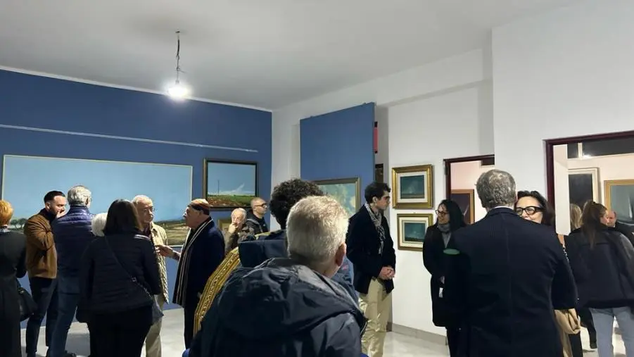 images Suggestioni atmosferiche, a Lamezia la mostra antologica di Bruno Bagalà
