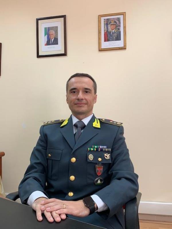 Il Tenente colonnello Luca Pirrera è il nuovo comandante del gruppo Guardia  di finanza di Lamezia Terme