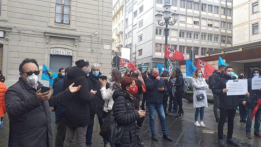 images Navigator in piazza anche a Catanzaro. Cgil, Cisl e Uil: "Professionalità da tutelare"