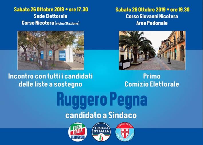 images Elezioni a Lamezia Terme, domani Pegna su corso Nicotera 