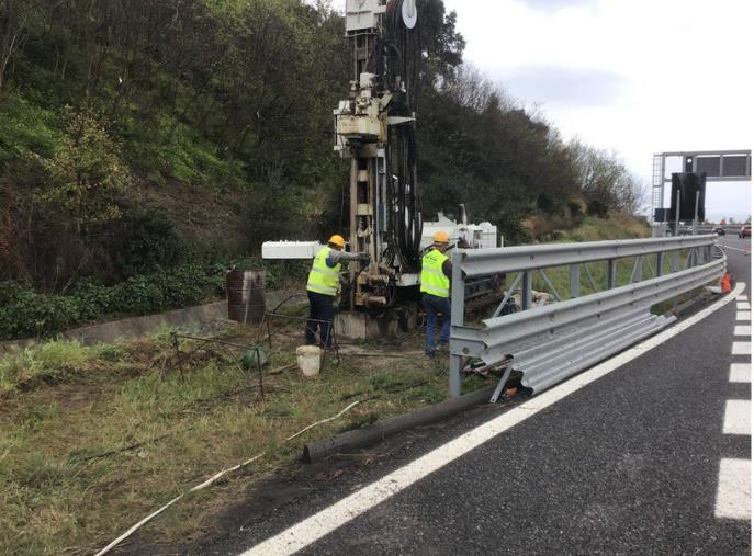 images A2, proseguono gli interventi per la frana di Nocera Terinese 