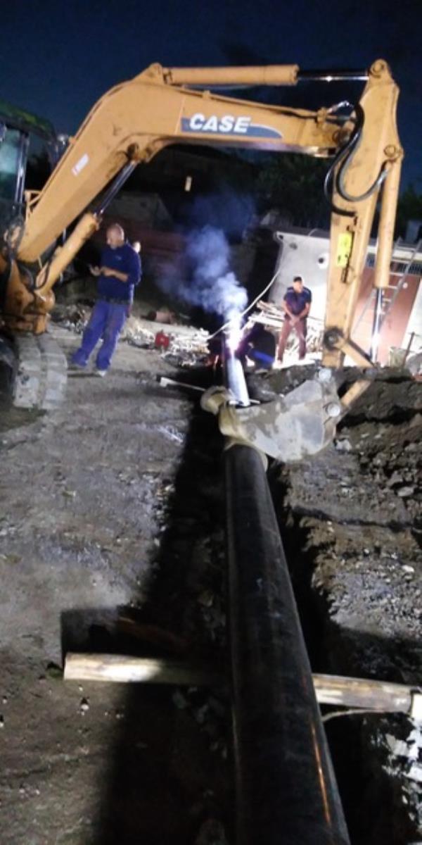 images Lamezia Terme. Acqua, ripristinata l'erogazione dopo 40 ore di lavoro ininterrotto