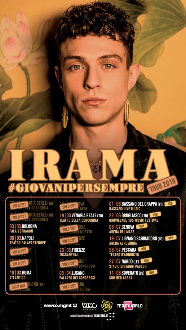 images Attesa a Soverato per il concerto di Irama, unica tappa calabrese del tour "Giovani per sempre"