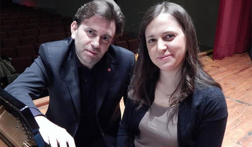 images Ama, a Catanzaro il duo pianistico Roberto Issoglio e Stéphanie Vuillermoz
