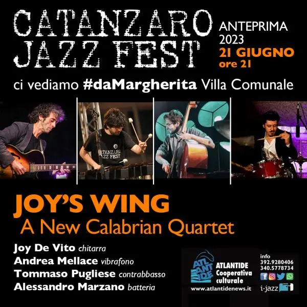 Catanzaro Jazz Fest, il 21 giugno l'anteprima a Villa Margherita 