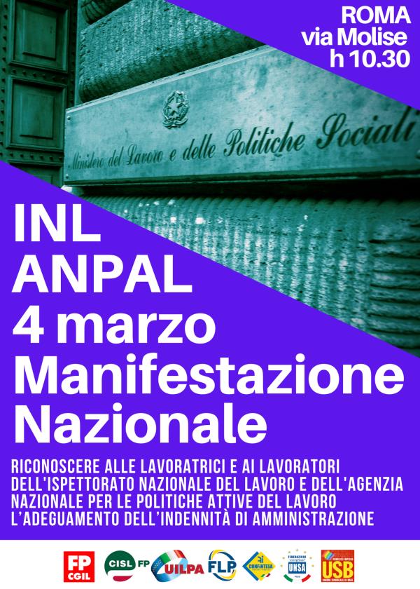 images Ispettorato del lavoro, la misura è colma: venerdì a Cosenza e a Roma sindacati e lavoratori scendono in piazza