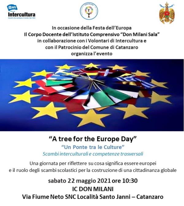 images Catanzaro. All'Ic “Don Milani Sala” studenti e volontari di Intercultura celebreranno la "Festa dell’Europa"