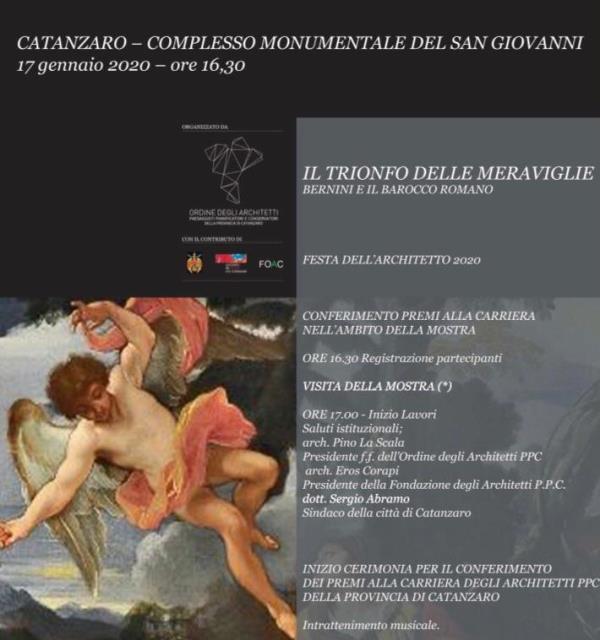 images Festa dell'architetto 2020, domani la cerimonia al Complesso monumentale del San Giovanni di Catanzaro