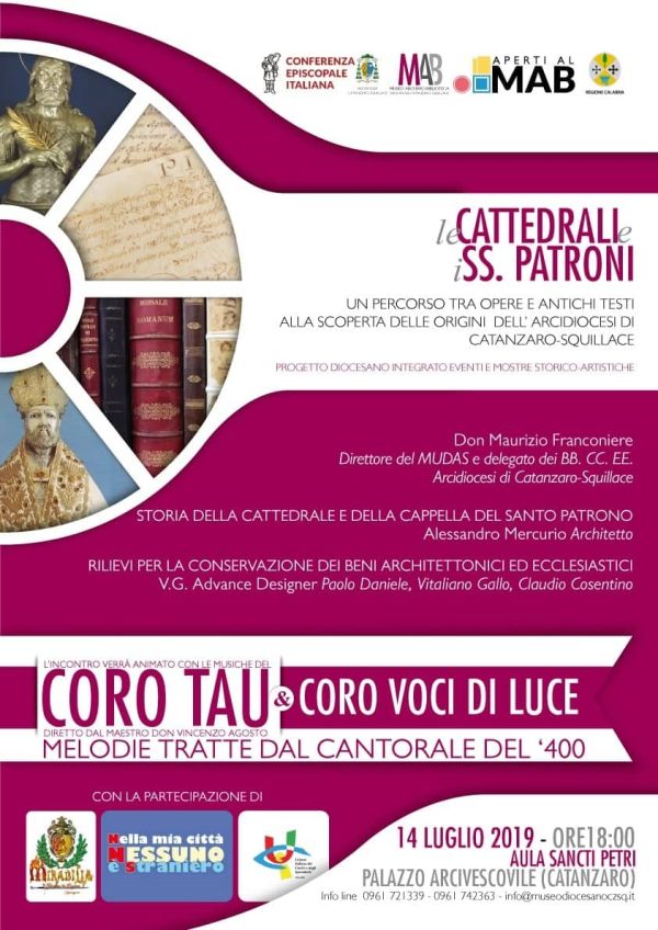 images  “Le Cattedrali e i Santi Patroni”a Catanzaro per celebrare il Santo Patrono San Vitaliano