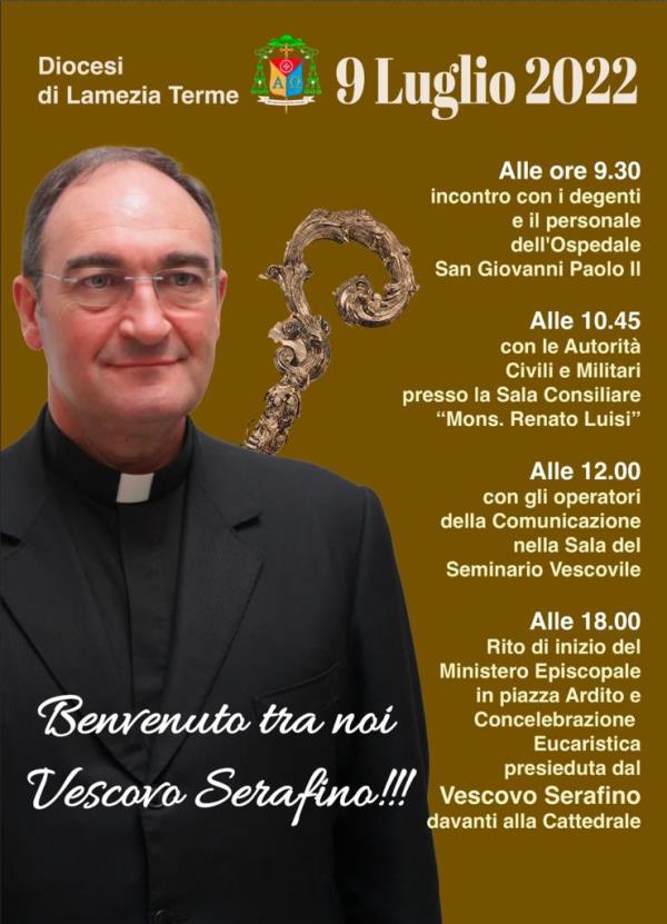 images Lamezia Terme, monsignor Serafino Parisi inizierà il suo Ministero sabato 9 luglio