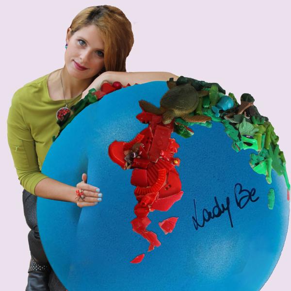 Il messaggio dell'’eco-artista Lady B  in occasione della giornata Mondiale per l’ambiente 
