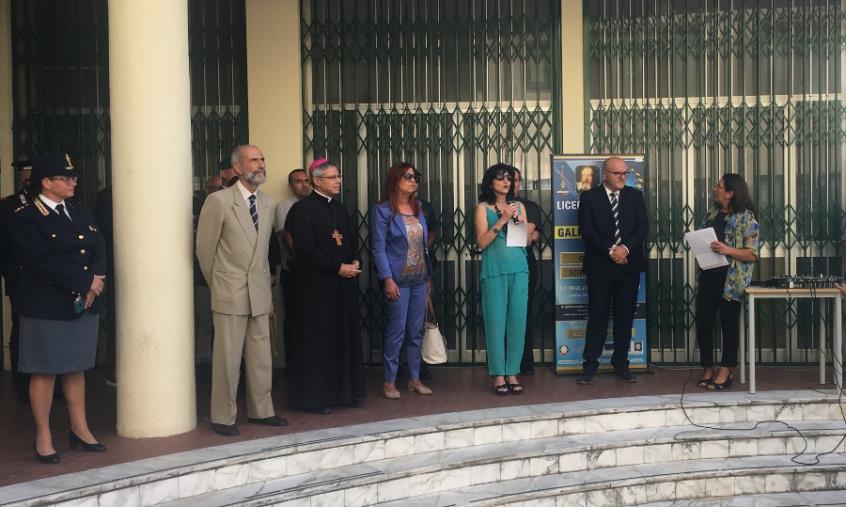 images Lamezia Terme, cerimonia d'inaugurazione del nuovo anno al Liceo scientifico "Galilei"