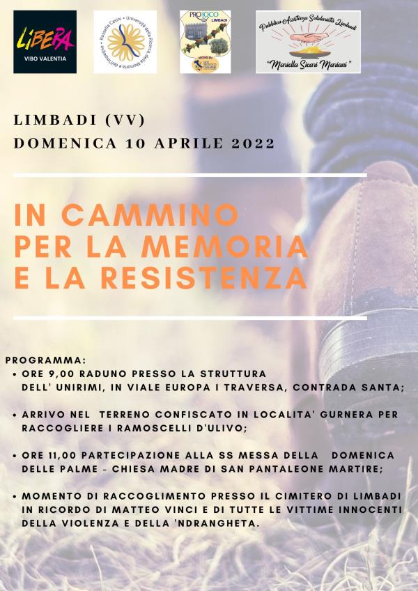 images In cammino per la Memoria e la Resistenza: l'iniziativa di "Libera" domenica a Limbadi  