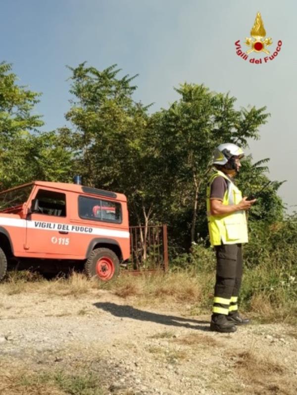 images Ancora incendi nel Catanzarese, brucia la macchia mediterranea a Conflenti e Gizzeria (VIDEO)