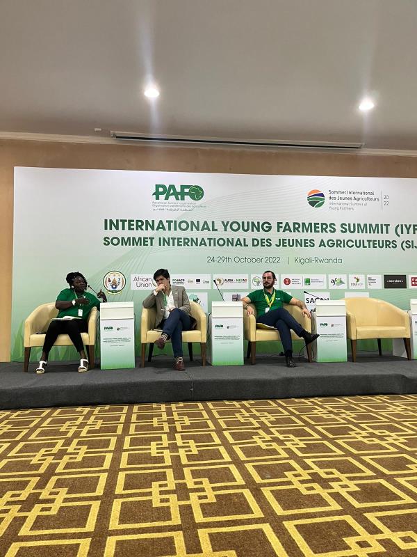 images Coldiretti Calabria, Enrico Parisi in Ruanda al summit internazionale di giovani agricoltori 