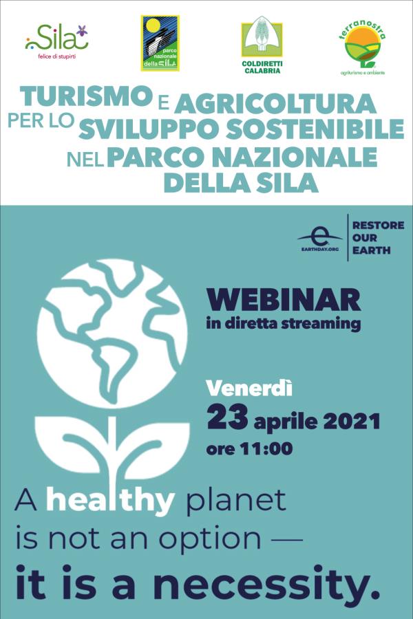 images Giornata Mondiale della Terra: domani webinar sulla sostenibilità firmato Ente Parco Nazionale della Sila