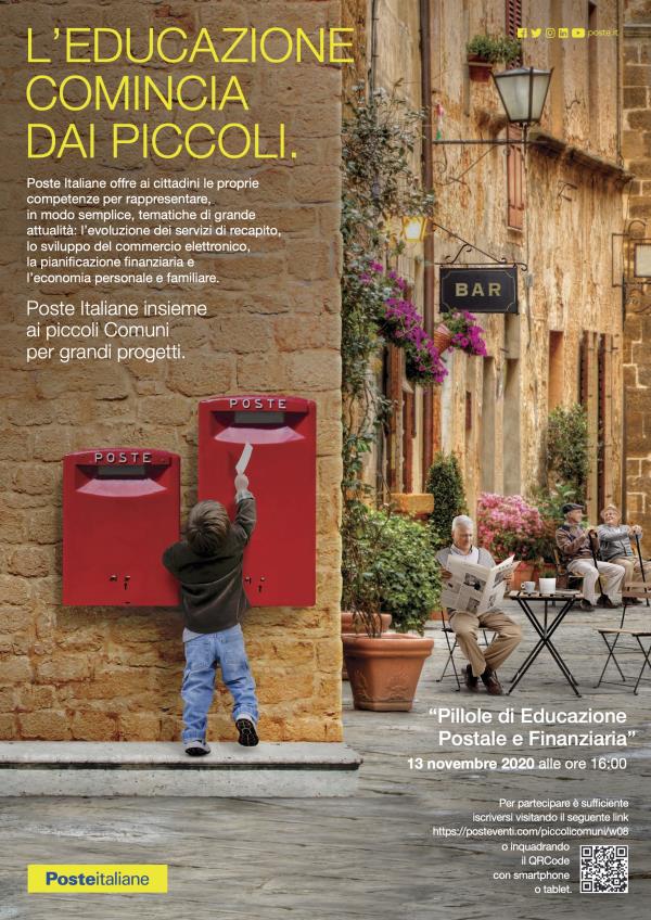 images Da Poste italiane il webinar di educazione postale e finanziaria per alcuni piccoli Comuni calabresi