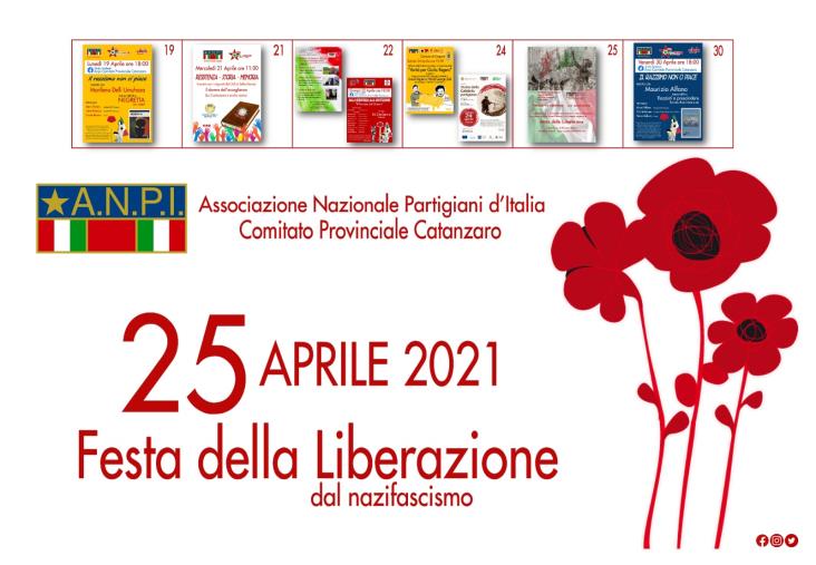 "Verso il 25 aprile". Tutti gli appuntamenti Anpi nella provincia di Catanzaro