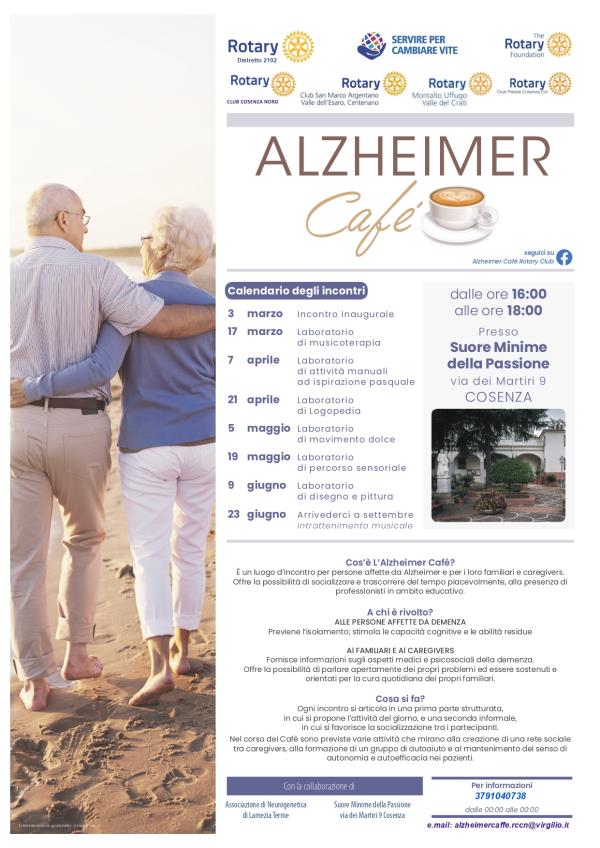 images Nasce a Cosenza dalla solidarietà del Rotary il primo "Alzheimer Cafè"