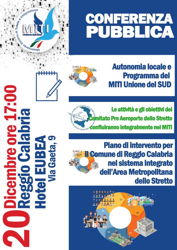 Programmazione e sviluppo del territorio, confronto a più voci venerdì a Reggio Calabria