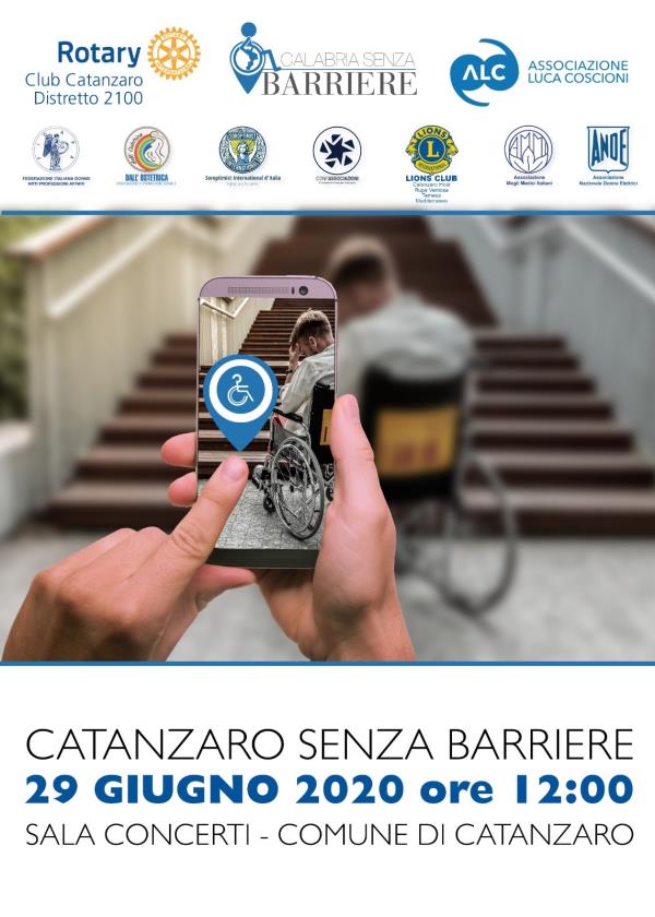 images Rotary Club, associazioni e Comune presentano "Catanzaro senza barriere"