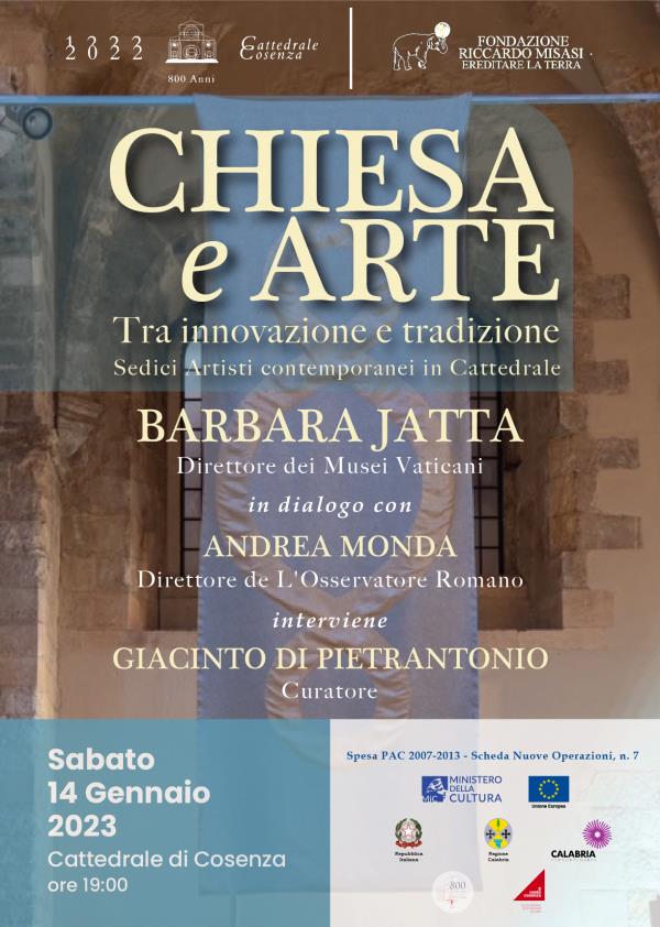 images Chiesa e arte, tra innovazione e tradizione: ne discuterà Barbara Jatta nella Cattedrale di Cosenza