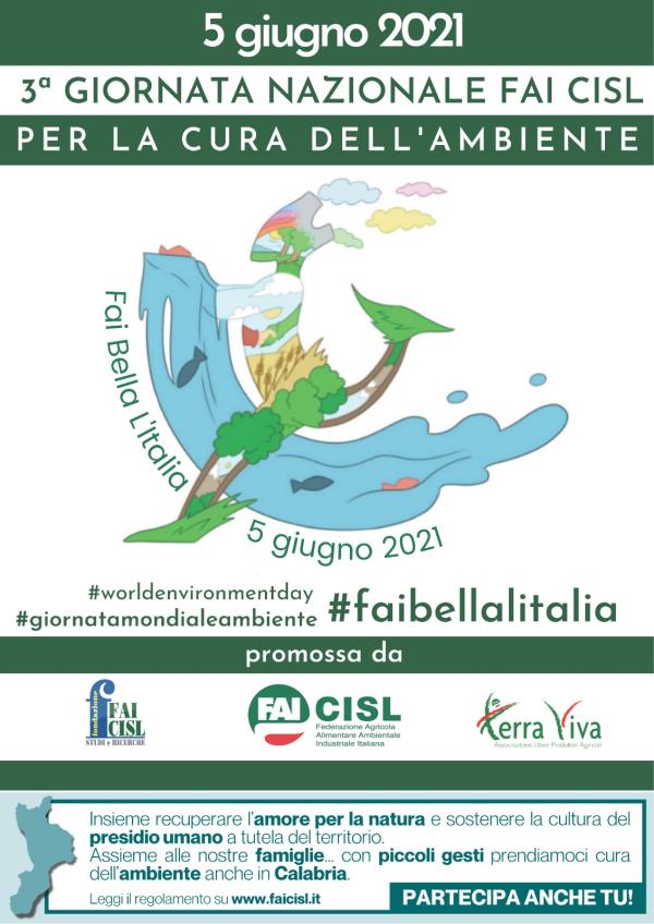 images “Fai bella l’Italia” in Calabria: sabato 5 giugno torna l’iniziativa nazionale del sindacato Fai Cisl