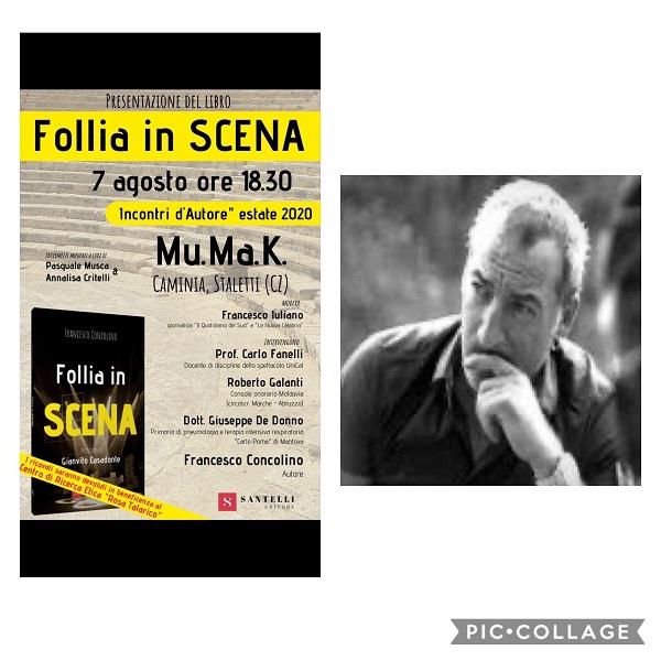 images “Follia in scena”. Domani al Mu.Ma.K. di Caminia la presentazione del libro di Francesco Concolino