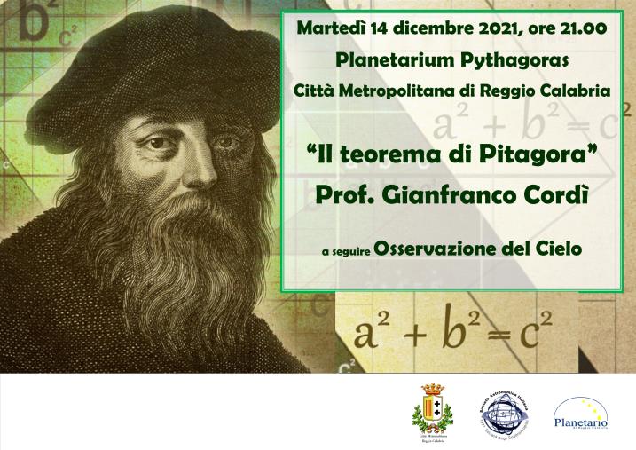 images Al Planetarium di Reggio si terrà la conferenza su "Il teorema di Pitagora"