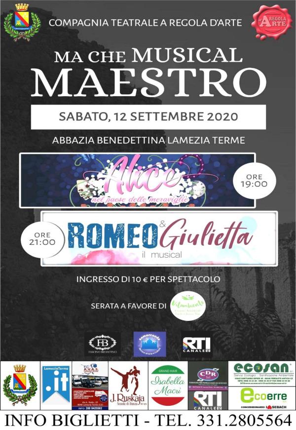 images Domani Ciak-RipartiAmo a Lamezia con "Ma che Musical Maestro!"