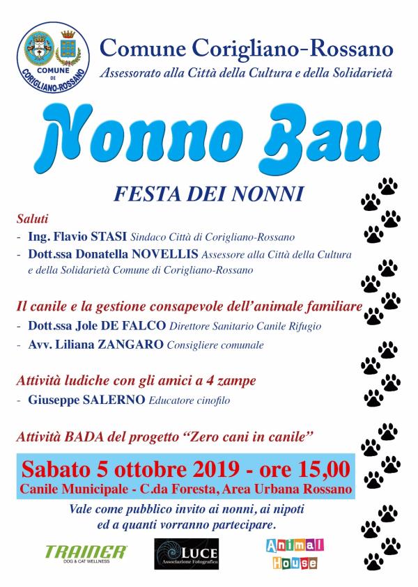 images Domani a Corigliano-Rosso iniziativa "Nonno bau" al canile: 138 pelosi aspettano nonni e nipotini 