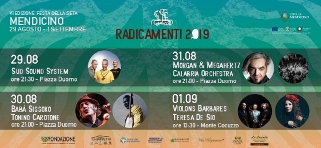 Quattro giorni di musica e tradizioni popolari per la chiusura di "Radicamenti 2019" a Mendicino