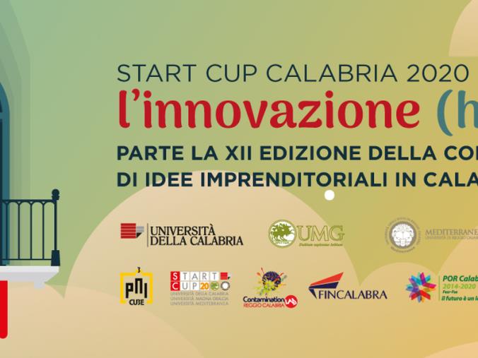 Venerdì la presentazione della dodicesima edizione Start Cup Calabria 2020 