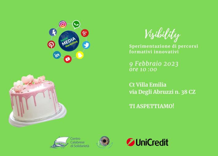 images Catanzaro, domani la presentazione del progetto Visibility promosso da CCS e Unicredit