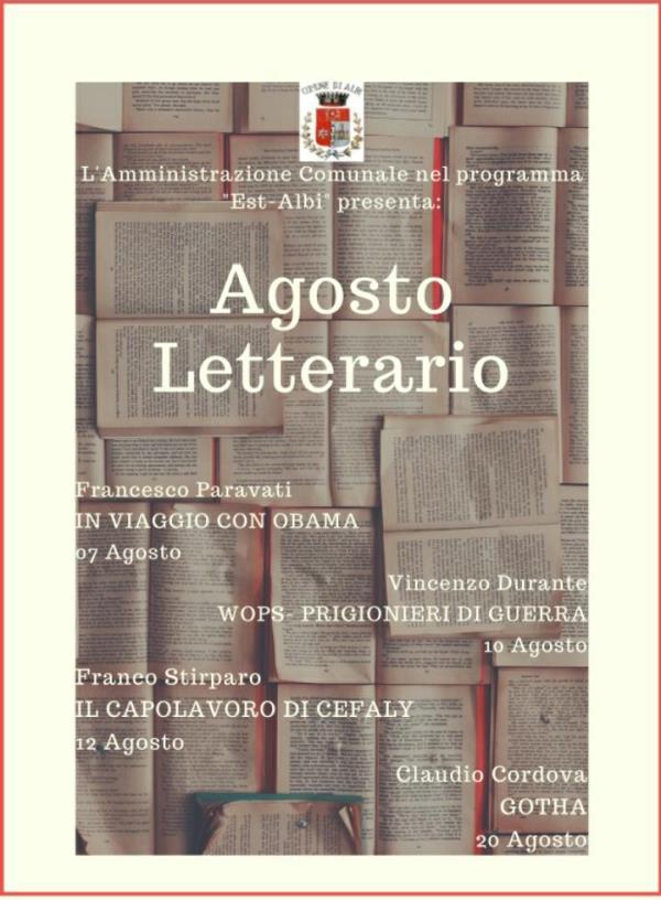 images Parte venerdì con “In viaggio con Obama” di Francesco Paravati la rassegna "Agosto letterario" nell’antico borgo silano di Albi