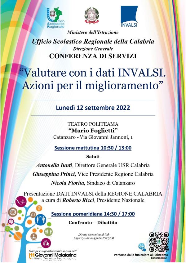 images Valutare con i dati INVALSI, il 12 settembre a Catanzaro la conferenza dell'USR