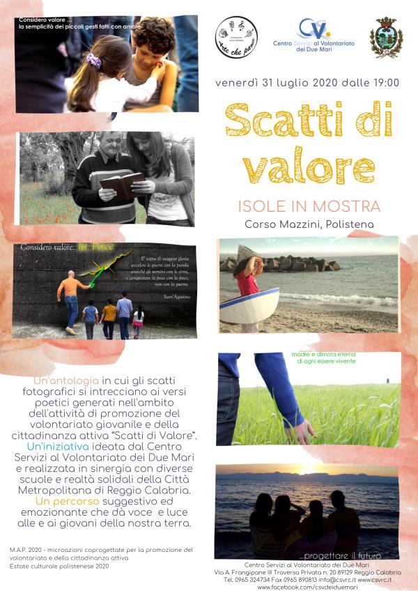Polistena si veste di "Scatti di Valore-Sguardi sui valori del Volontariato"